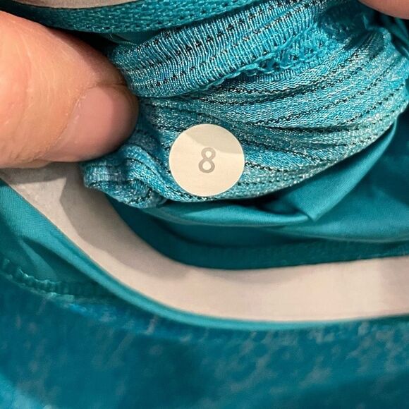 Lululemon Featherweight Hybrid Jacket Run Rare Hard to Find Surge Blue Teal 8 - Picture 10 of 11